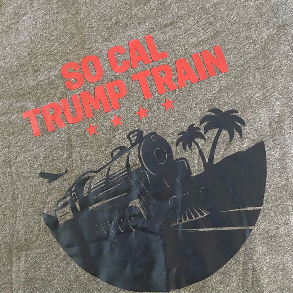 NWOT SoCal TRUMP train tee